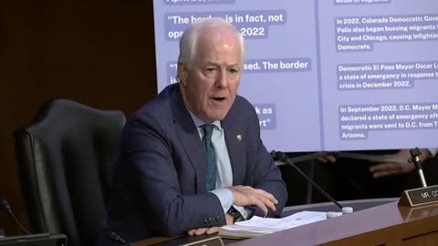 Sen. Cornyn Grills Mayorkas Over Fentanyl Crisis At Southern Border