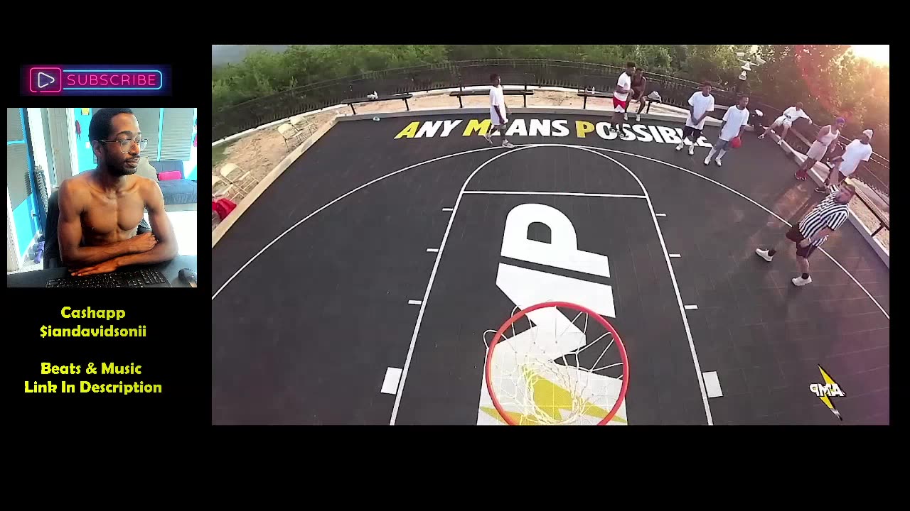 reacting to Agent 00 Exclusive SLAM DUNK CONTEST AT THE AMP COURT
