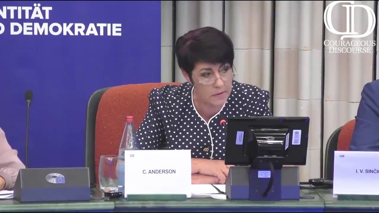 Christine Anderson Delivers Damning Message to the Global Tyrants