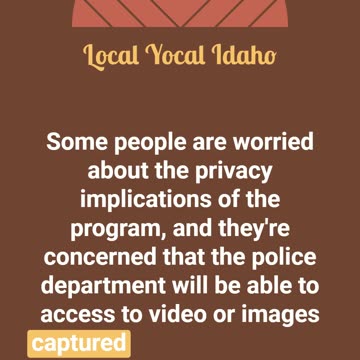Nampa Camera Registry Program #idaho #podcast #treasurevalley #privacy #camera