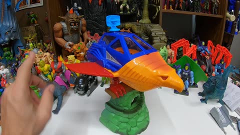 Masters Of The Universe Origins Point Dread And Talon Fighter Playset Review!