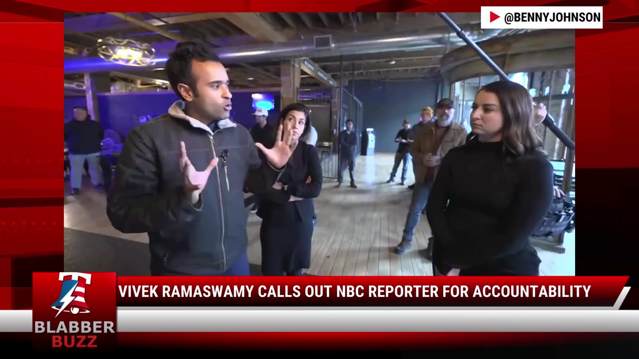 Vivek Ramaswamy Calls Out NBC Reporter For Accountability