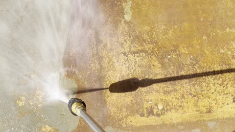 Pressure washing W/ Turbo Nozzle