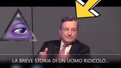 MARIO DRAGHI - “LA BREVE STORIA (narrata da sè stesso) DI UN UOMO RIDICOLO...”😂😂😂