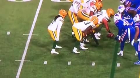 Aaron Rodgers and the Green Bay Packers are done at the Buffalo Bills