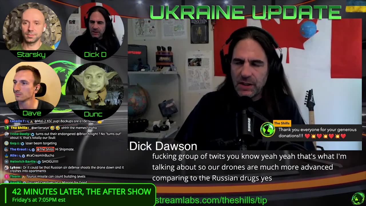 Ukraine Update w Operator Starsky & The Shills.