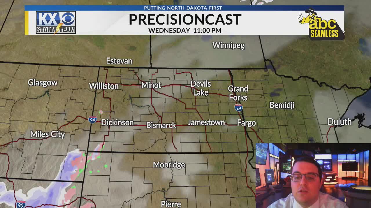 Stone's Wednesday morning #OneMinuteForecast 1123