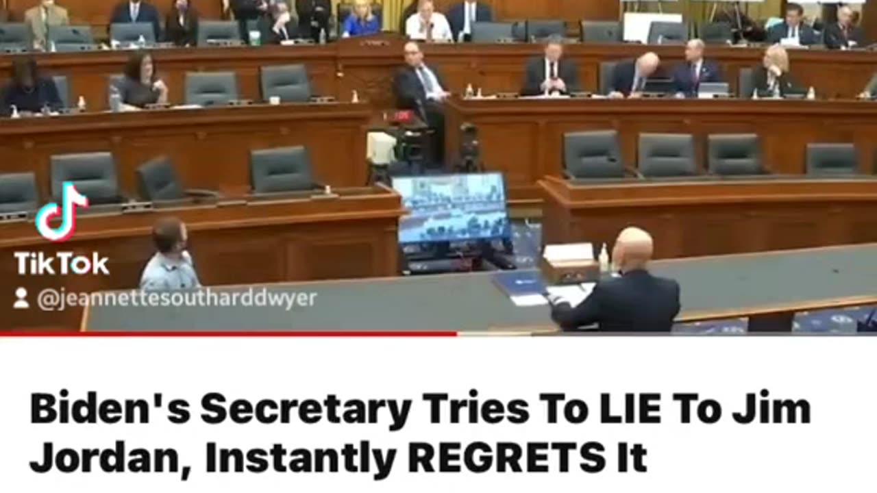 Biden's Secretary Telling Lies