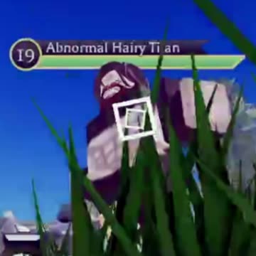 I'm being eaten by a titan ahhh