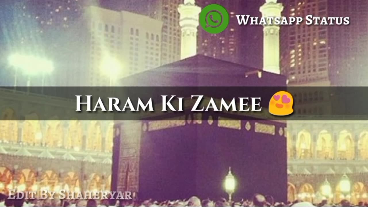 Haram ki Zameen Islamic Status Video