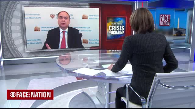 Russian Ambassador to the United States Anatoly Antonov interview with CBS