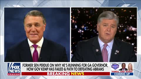 David Perdue: I Got in ‘to Stop Stacey Abrams and Save Our State