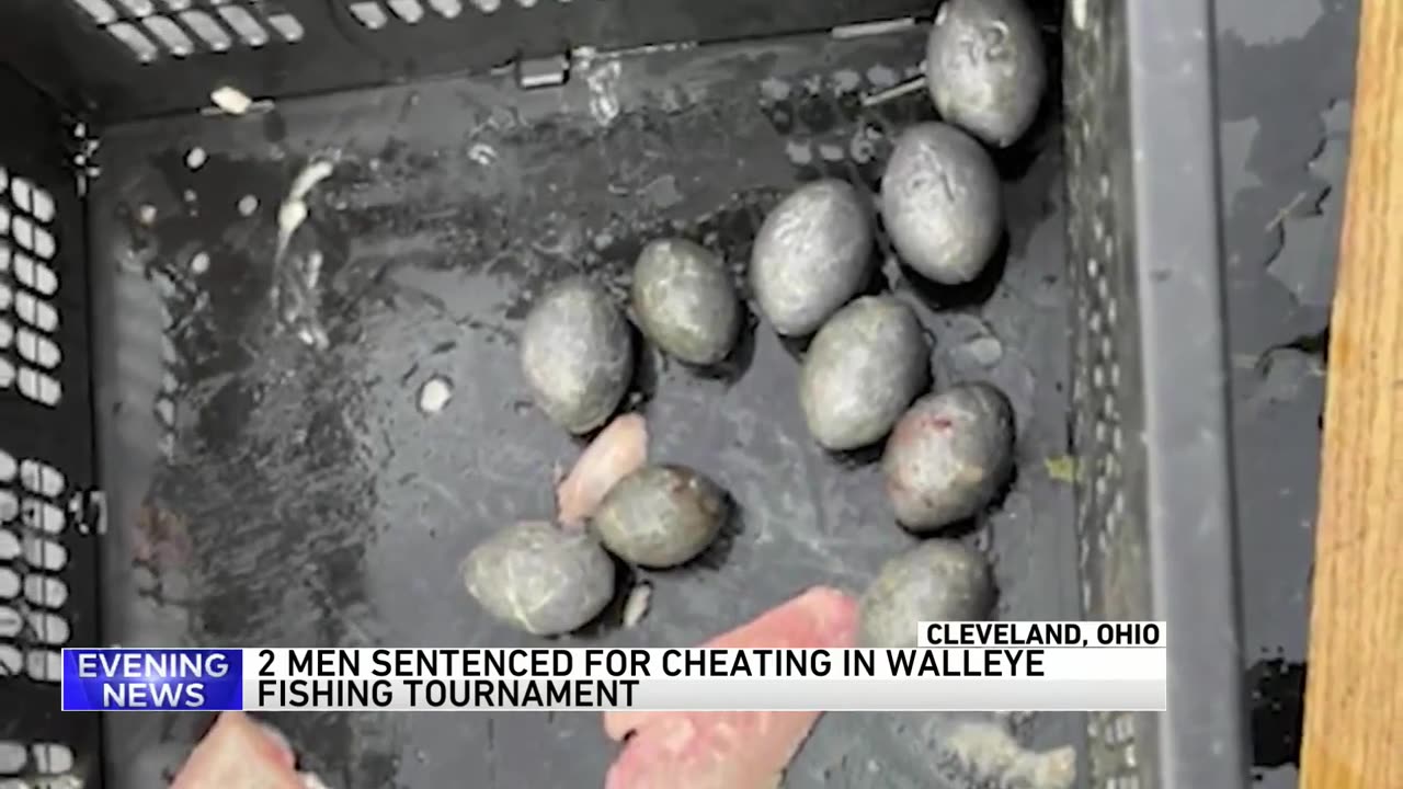 Men who cheated in Lake Erie walleye tournament learn their sentences