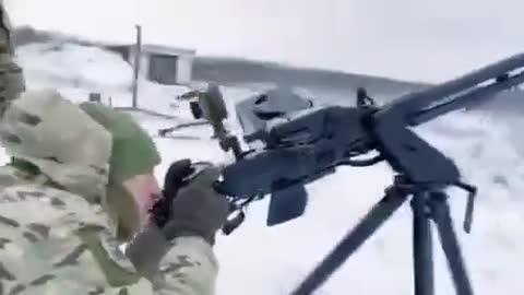 Footage from Ukrainian AAA Unit