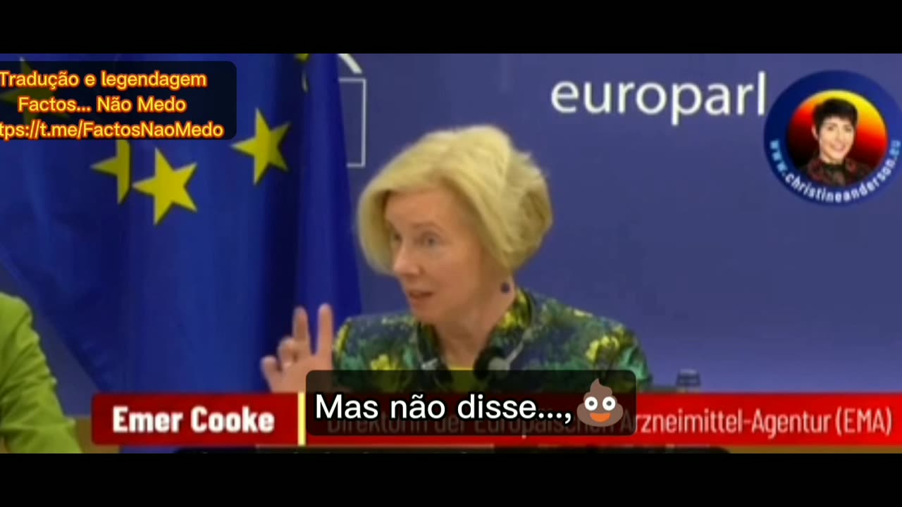 🔥Christine Anderson, Eurodeputada, questiona COMISSÁRIA DA SAÚDE UE E DIRECTORA EMA sobre VACINAS 🔥