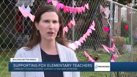 Community donates supplies to Fox Elementary teachers- NEWS OF WORLD 🌏