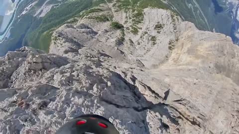 Grotto Mountain Base Jump