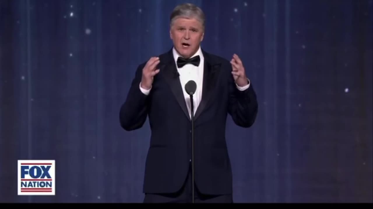 Sean Delivers Moving Introduction for President Trump as He Is Awarded Patriot of the Year Award