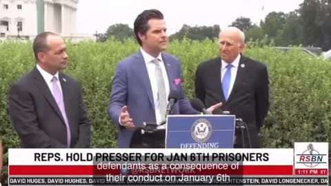 Matt Gaetz: "FBI has a history of animating criminal conduct."