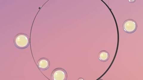 Fill the air with bubbles