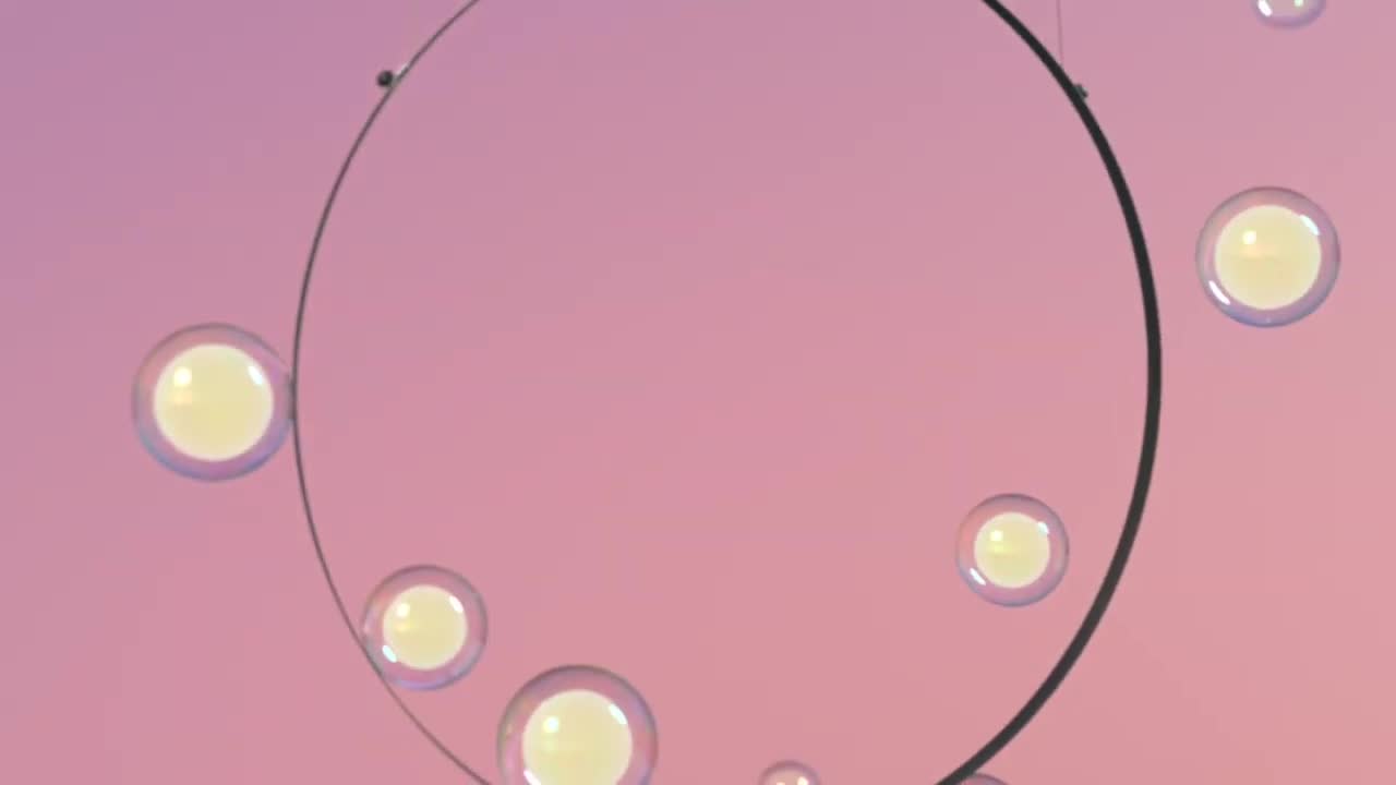 Fill the air with bubbles