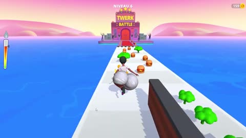 Twerk Race 3D android game ios gameplay apk walkthrough all levels #3