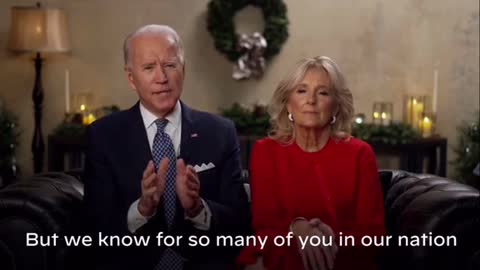 Biden & His Wife Wishes “Happy Christmas ”