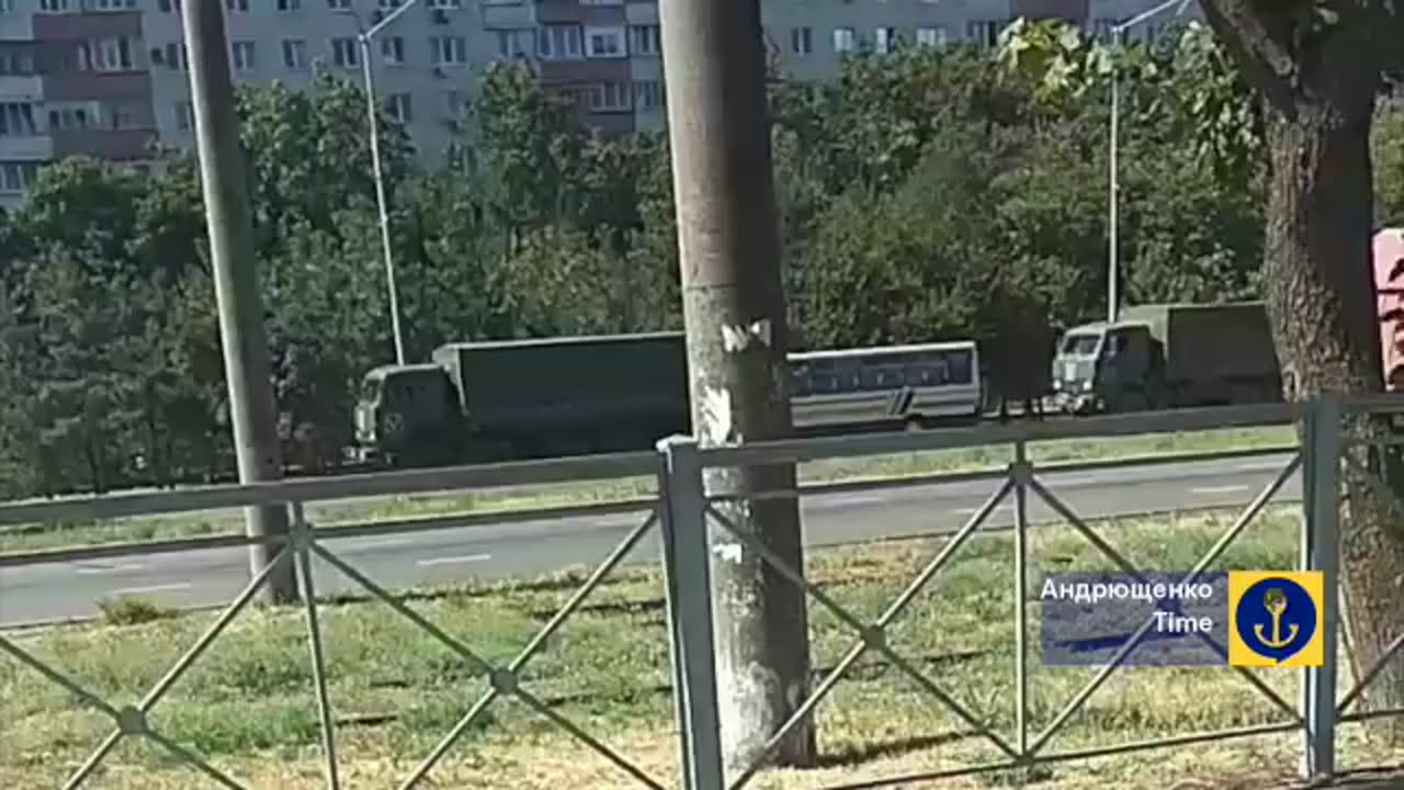 The ruzzian army transfers military reserves to the north of Donetsk through