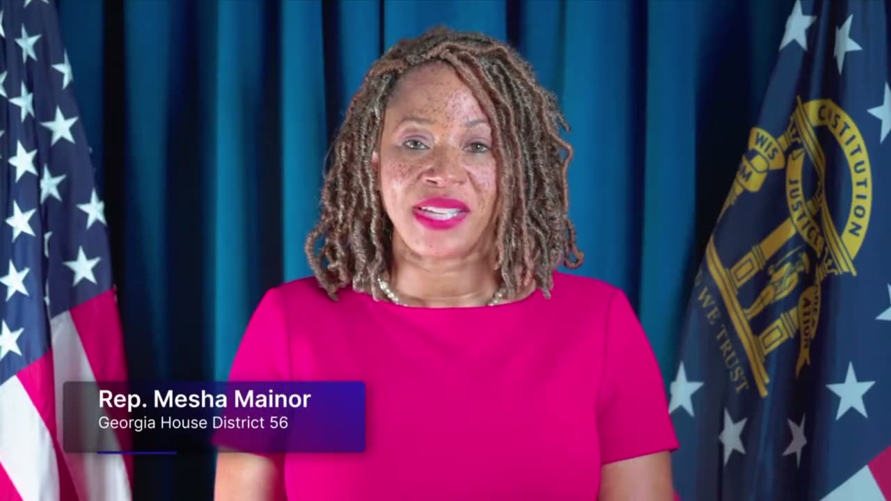 Georgia state rep Mesha Mainor leaves the Democrat party and joins the Republican Grand Old Party 🐘