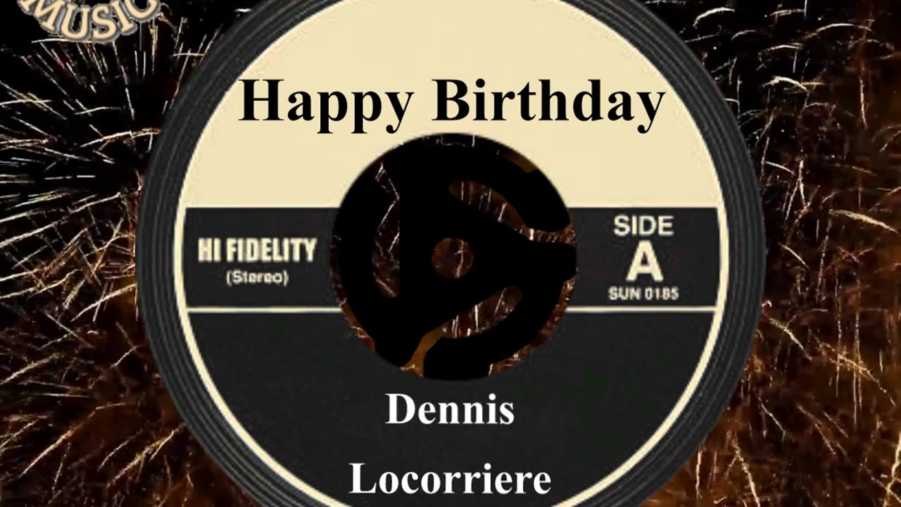 HAPPY BIRTHDAY Dennis Locorriere (Dr. Hook)