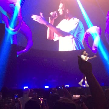 ​ @jcole Performing at the HONDA CENTER! #shorts