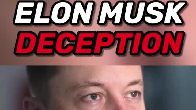 Musk is a rouge billionaire who pretends like he isn’t a part of the global cabal.