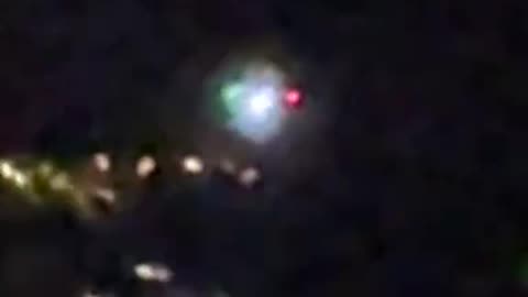 Drones Seen from Inside Airplane Landing at La Guardia Airport, NY