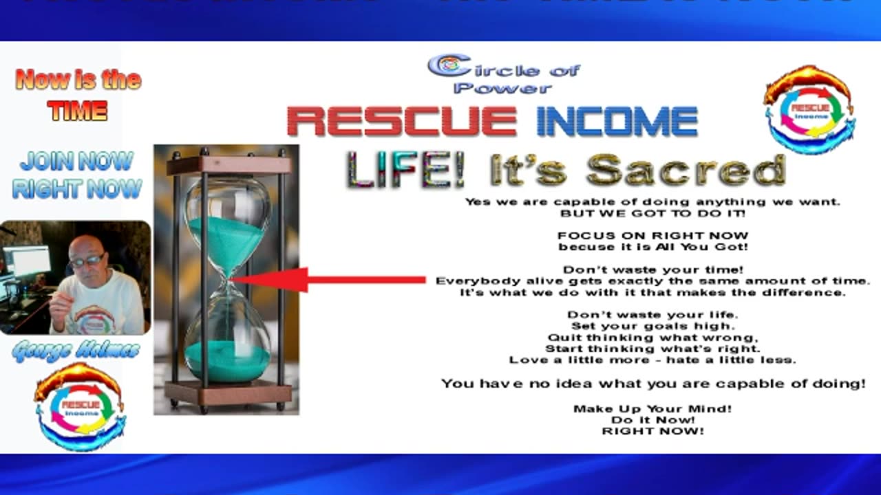 The Time is Now! Right Now! Rescue Income