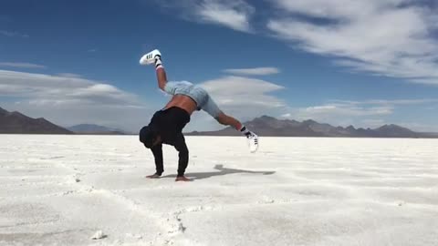 bboy fantum salt flats