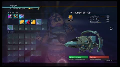 No Man's Sky - The Triumph of Truth - S Class Fighter