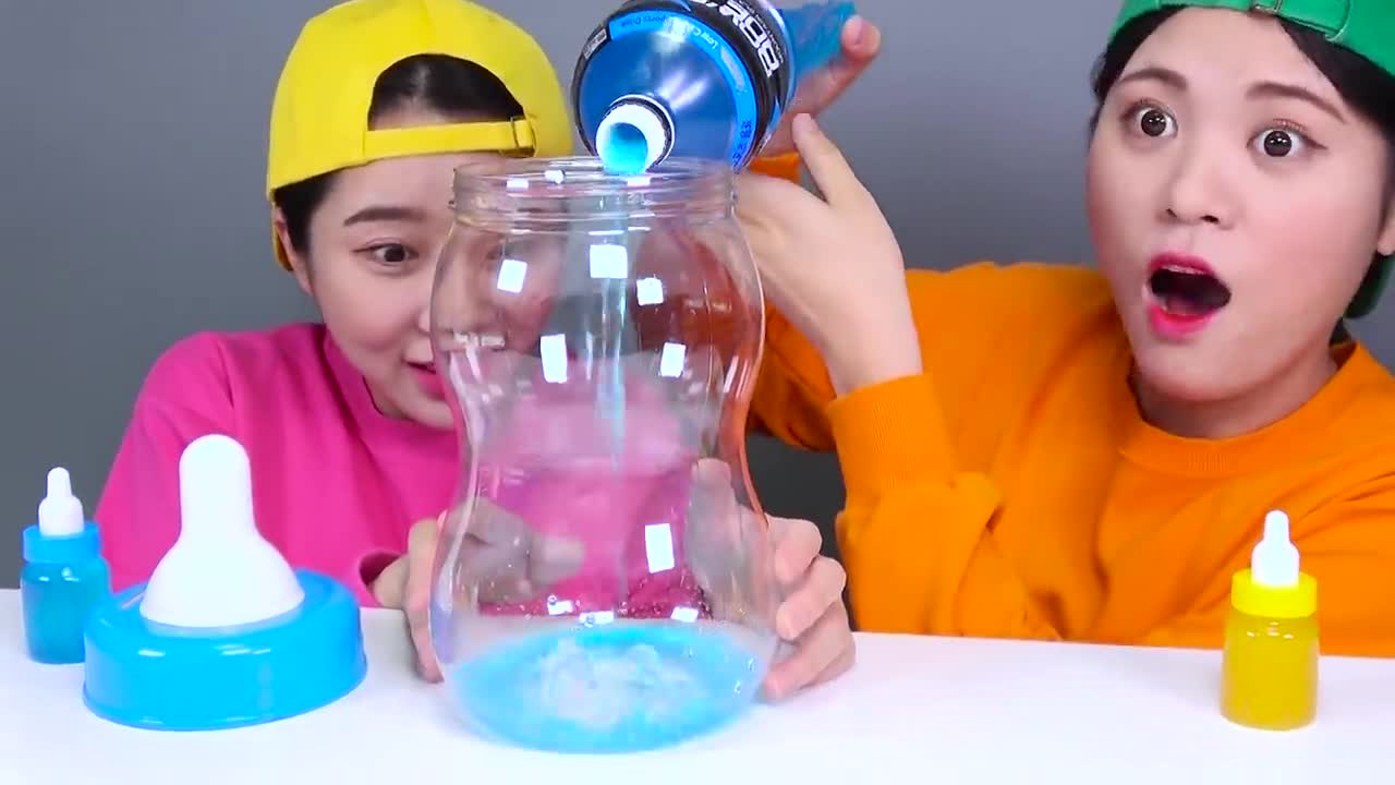 Bottle Candy Jelly Dessert Mukbang DONA