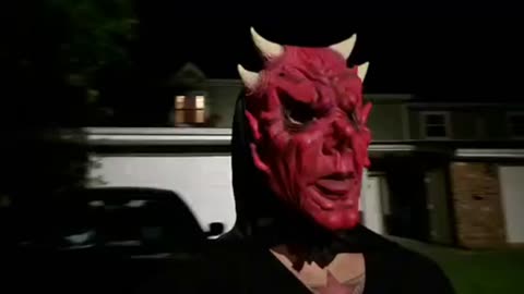 satan mask