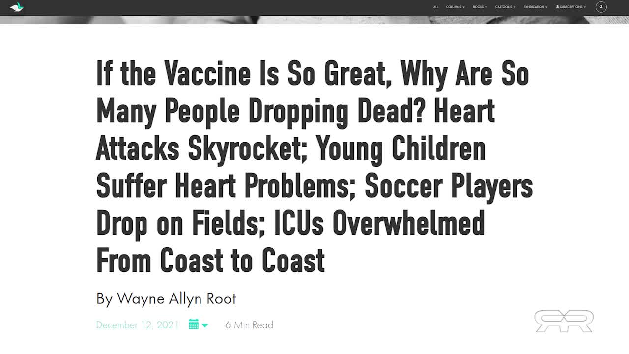 IRREFUTABLE EVIDENCE: THE COVID 19 VACCINES ARE KILLING PEOPLE
