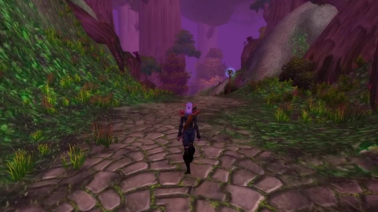 RP Walking in Azeroth. Shadowglen to Darnassus