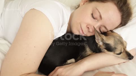 so loverly pet woman love for dog