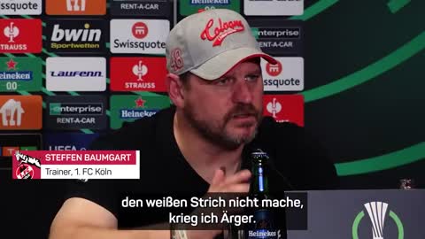 Steffen Baumgart mit legendärem Rant gegen die UEFA _ 1. FC Köln