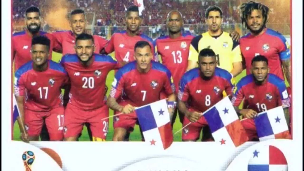 PANINI STICKERS PANAMA TEAM WORLD CUP 2018