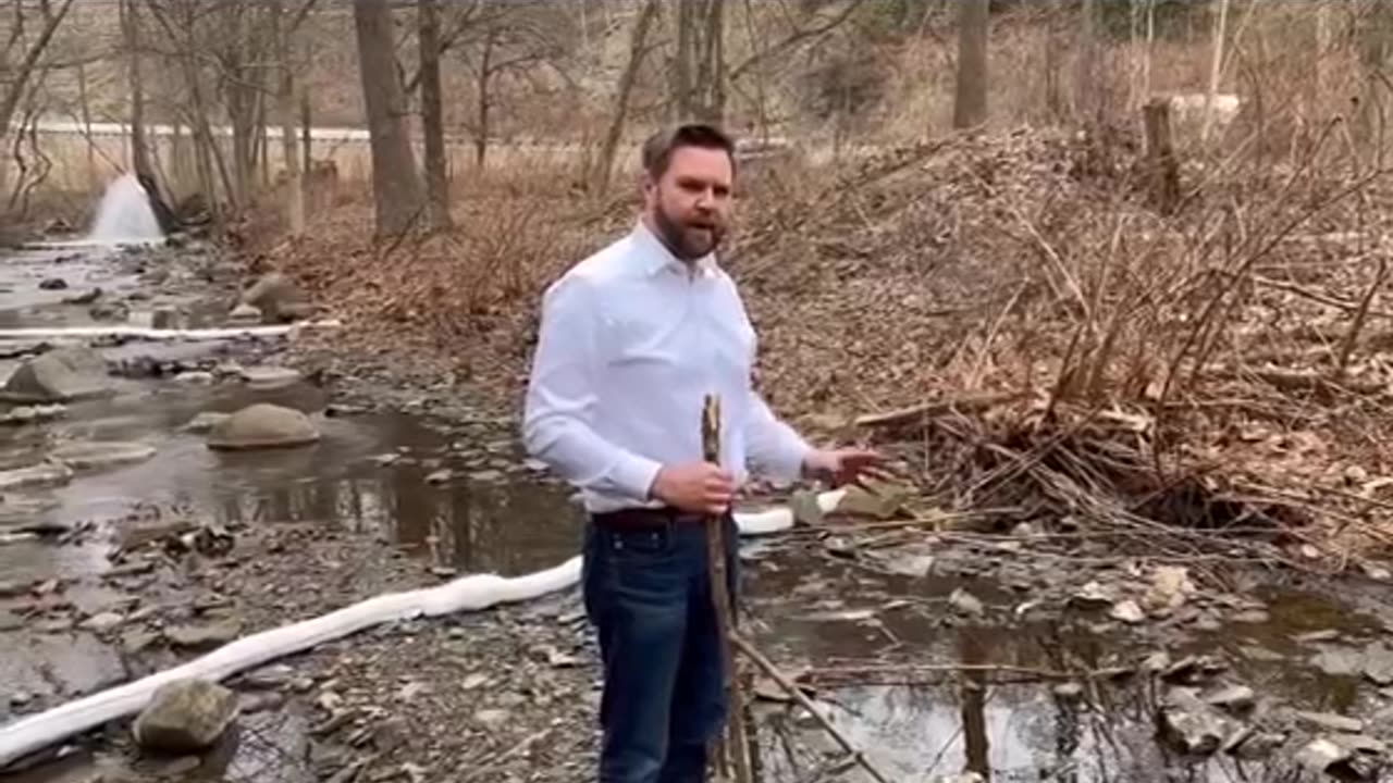 JD Vance in East Palestine. This is SHOCKING!!!!
