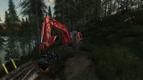 A Path, A Laser, A Crazy Excavator Driver