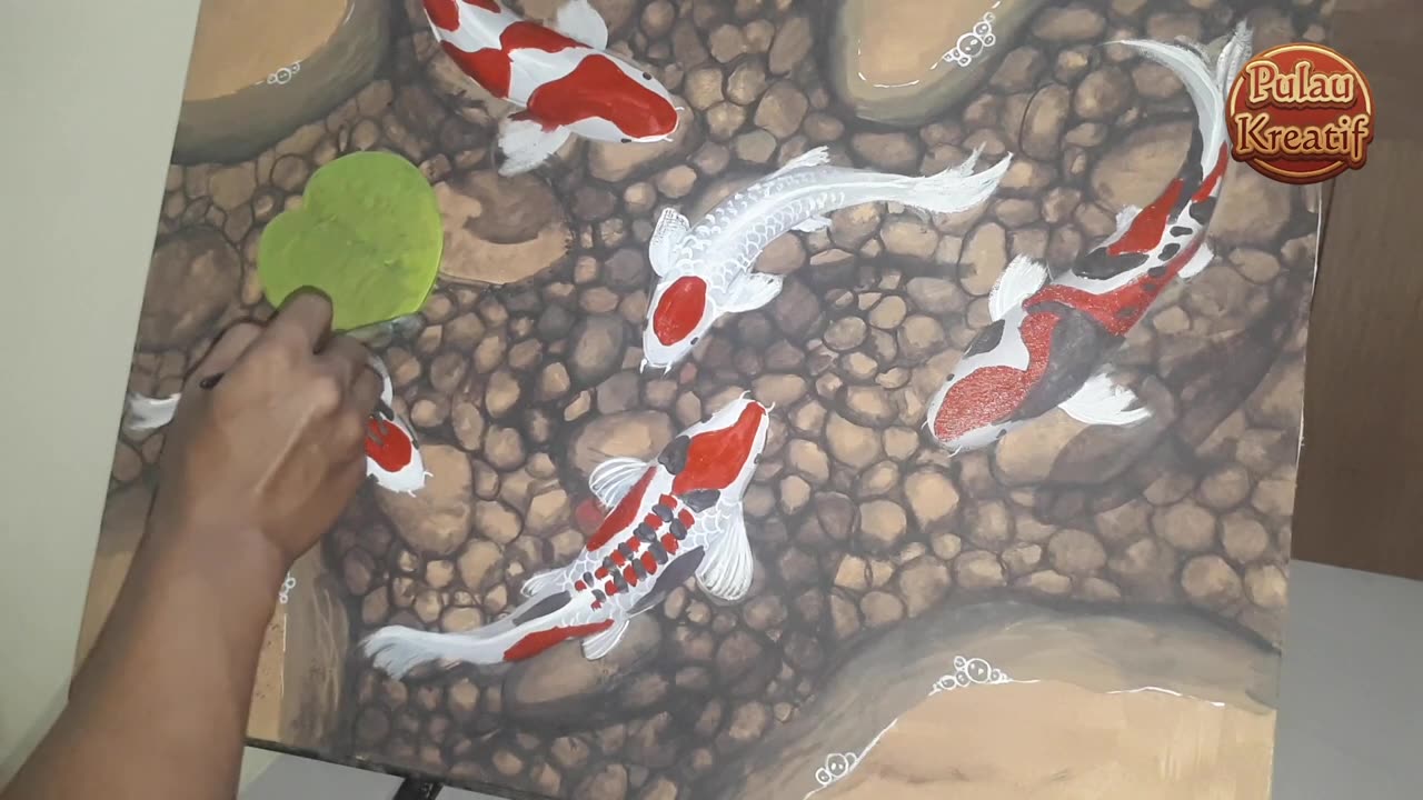 PAINTING KOI FISH