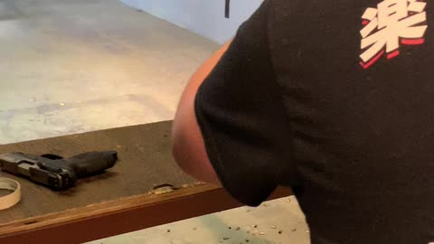 45 degree Iran sights for AR pistol