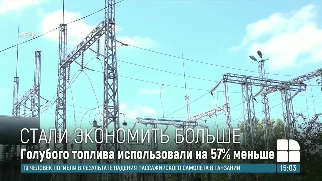 В октябре Молдова сэкономила газ на 57, а электричество - на 14 с лишним процентов