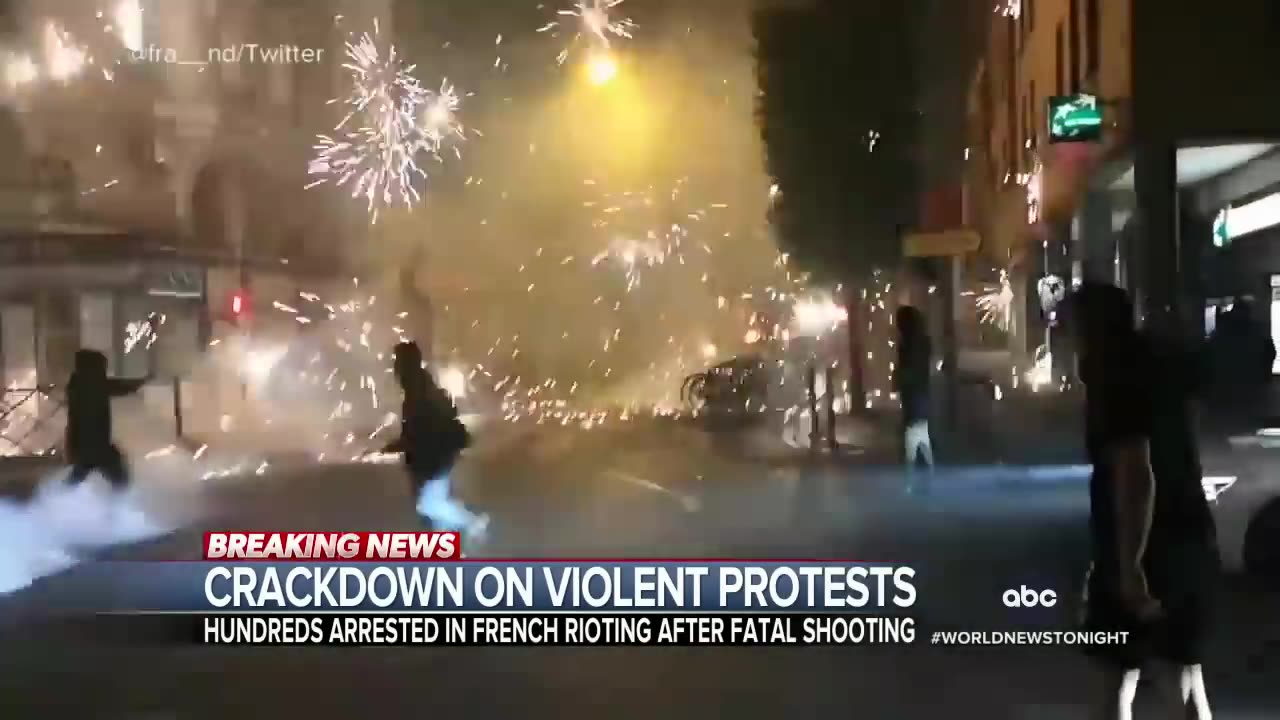 Protests continue in France over police shooting