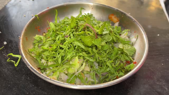 Paratha Swimming in Dollop of Ghee Indian Street Food